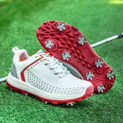 LEATHER SPIKE SPORT GOLF SHOES